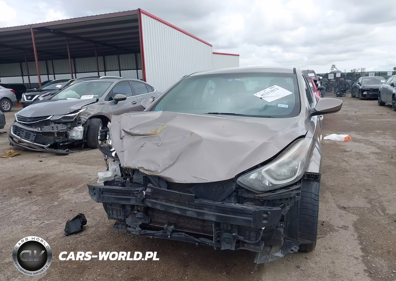 2014 Hyundai Elantra Se VIN:5NPDH4AE3EH538665 - 6