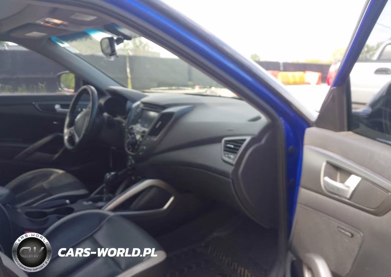 2013 Hyundai Veloster Turbo W-Black VIN:KMHTC6AE9DU111948 - 5