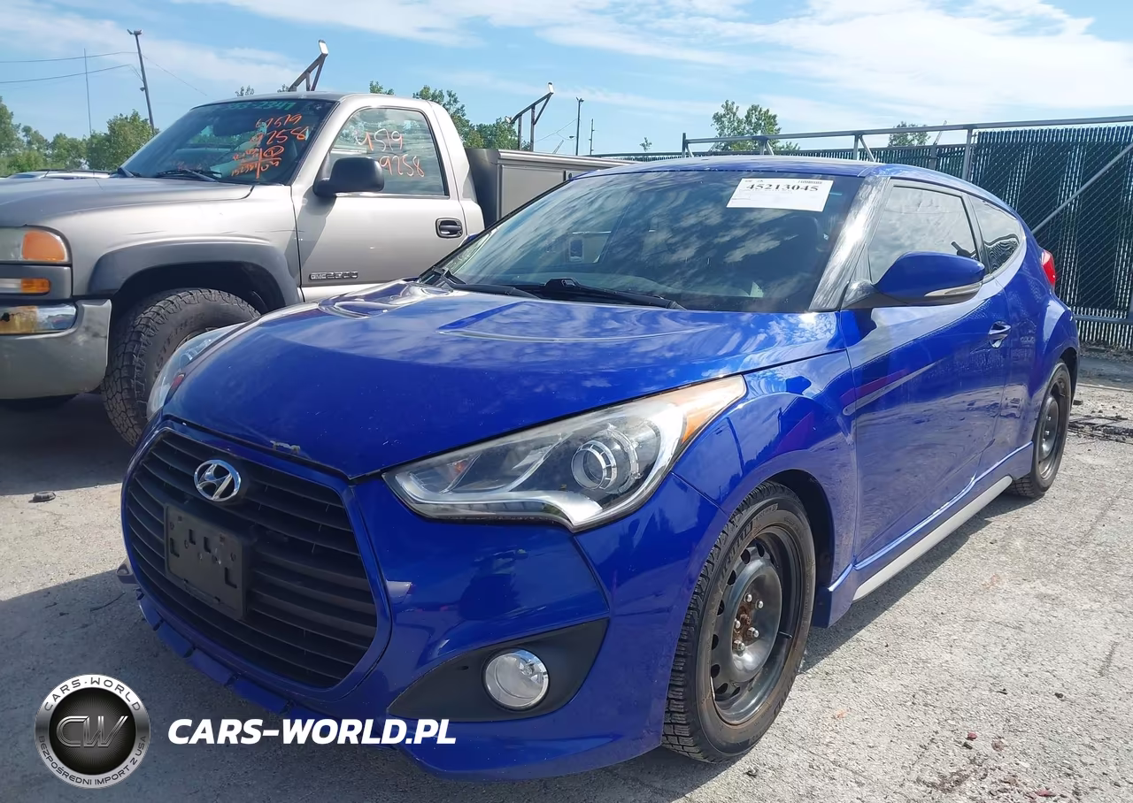 2013 Hyundai Veloster Turbo W-Black VIN:KMHTC6AE9DU111948 - 6