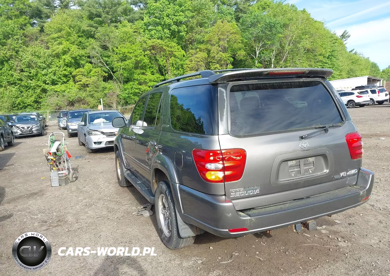 2003 Toyota Sequoia Limited V8 VIN:5TDBT48A73S178459 - 3
