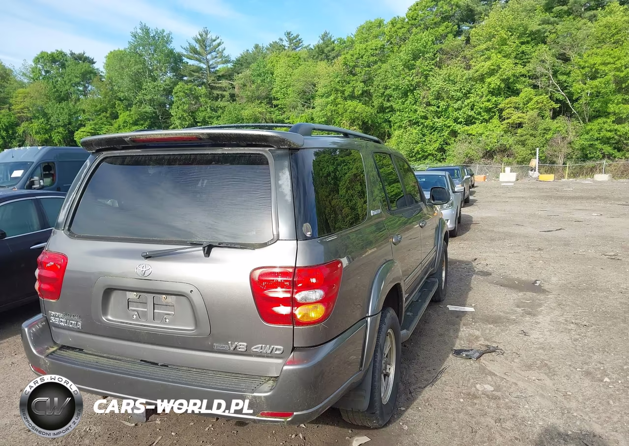 2003 Toyota Sequoia Limited V8 VIN:5TDBT48A73S178459 - 4