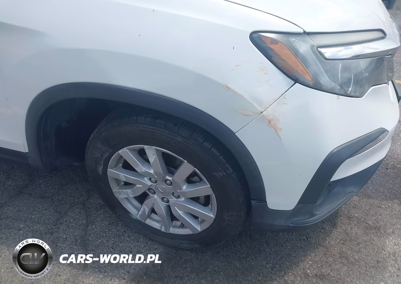 2021 Honda Pilot 2Wd Lx VIN:5FNYF5H14MB006600 - 19