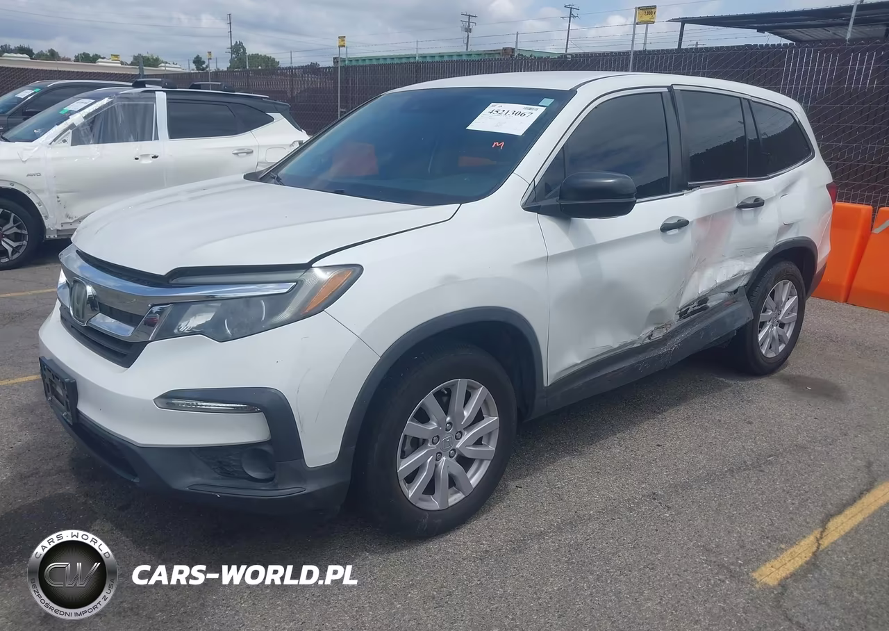 2021 Honda Pilot 2Wd Lx VIN:5FNYF5H14MB006600 - 2