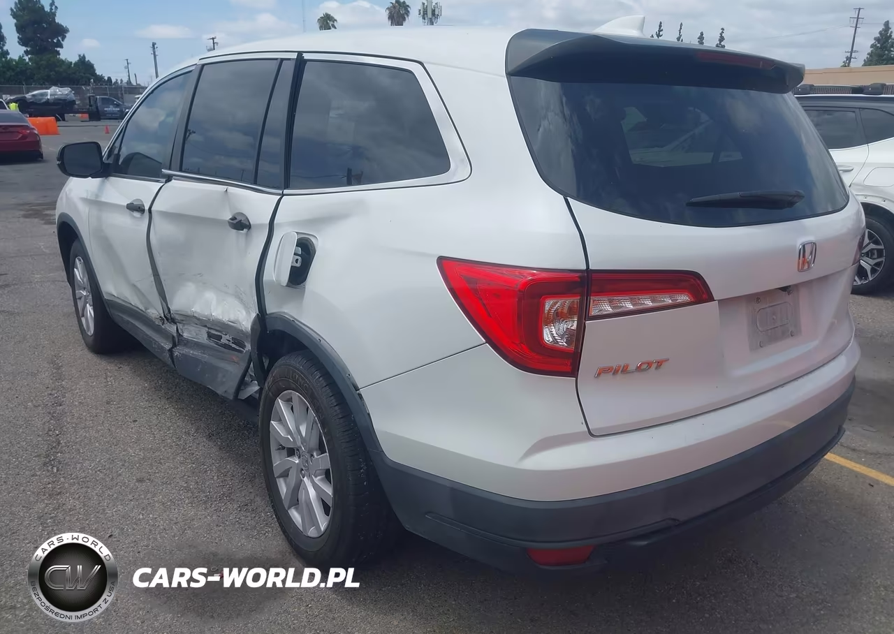 2021 Honda Pilot 2Wd Lx VIN:5FNYF5H14MB006600 - 3