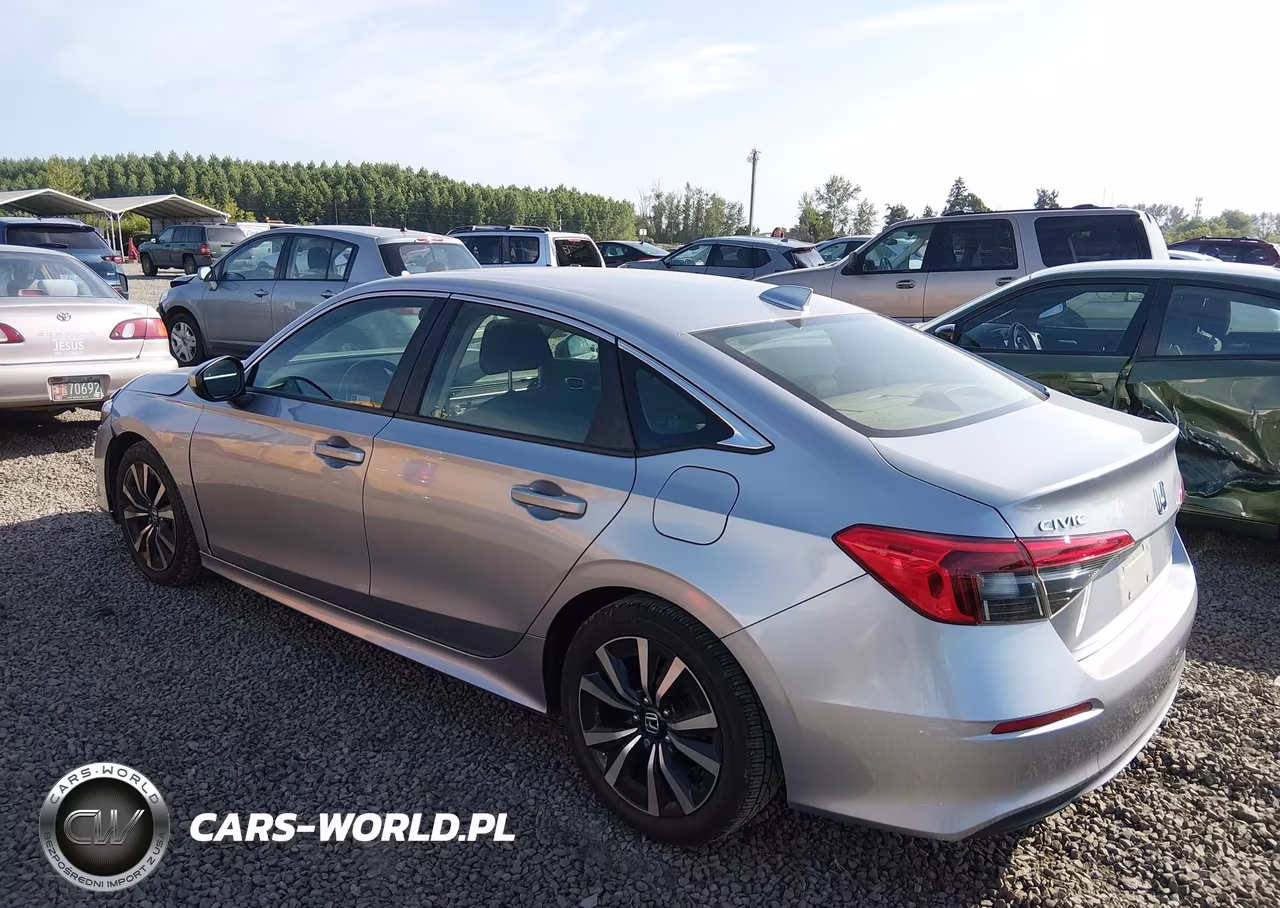 2022 Honda Civic Ex VIN:JHMFE1F75NX002233 - 3