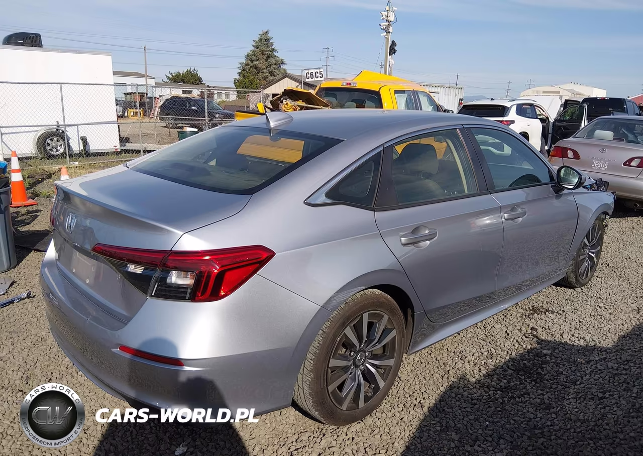 2022 Honda Civic Ex VIN:JHMFE1F75NX002233 - 4