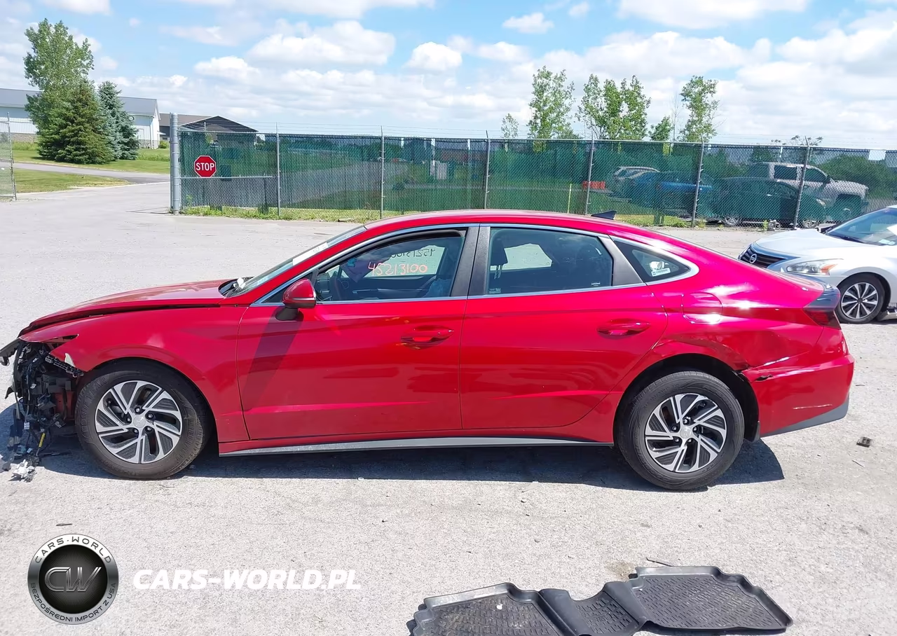 2020 Hyundai Sonata Hybrid Blue VIN:KMHL24JJ7LA016115 - 14