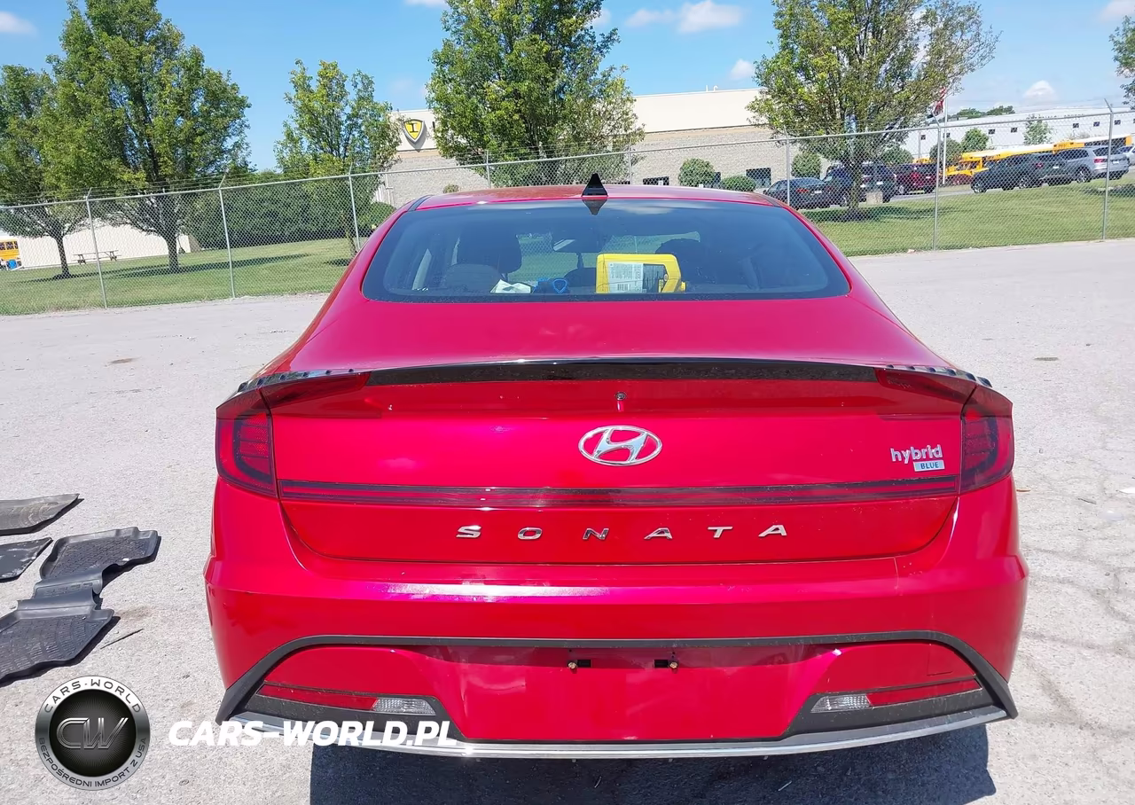 2020 Hyundai Sonata Hybrid Blue VIN:KMHL24JJ7LA016115 - 16