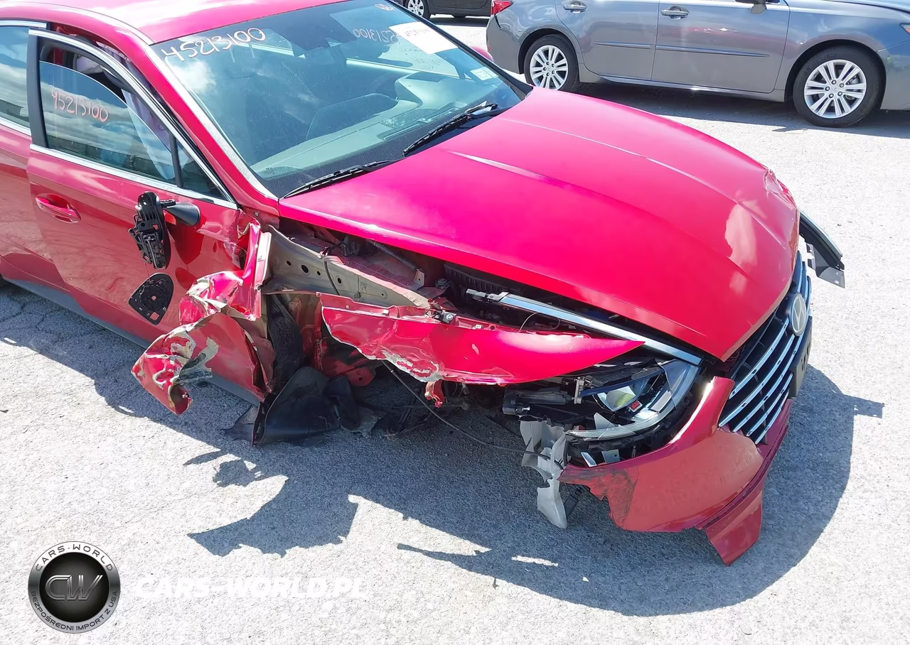 2020 Hyundai Sonata Hybrid Blue VIN:KMHL24JJ7LA016115 - 6