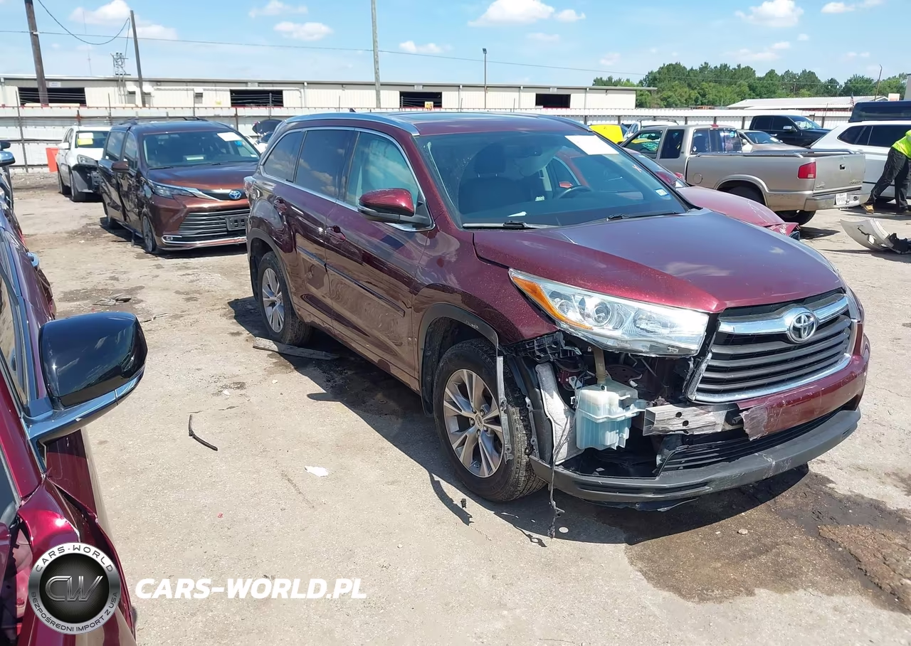 2015 Toyota Highlander Xle V6