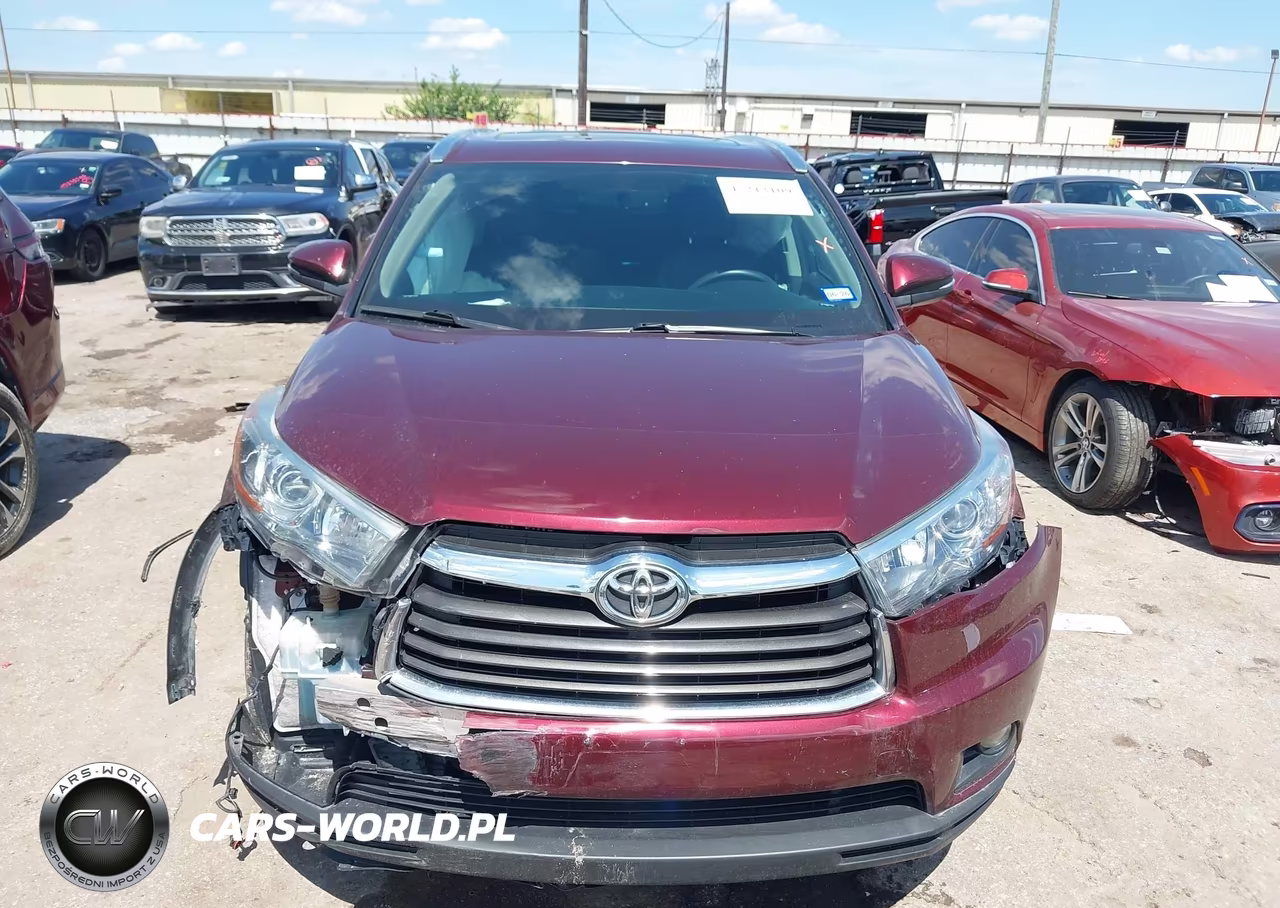 2015 Toyota Highlander Xle V6 VIN:5TDKKRFH5FS096167 - 6