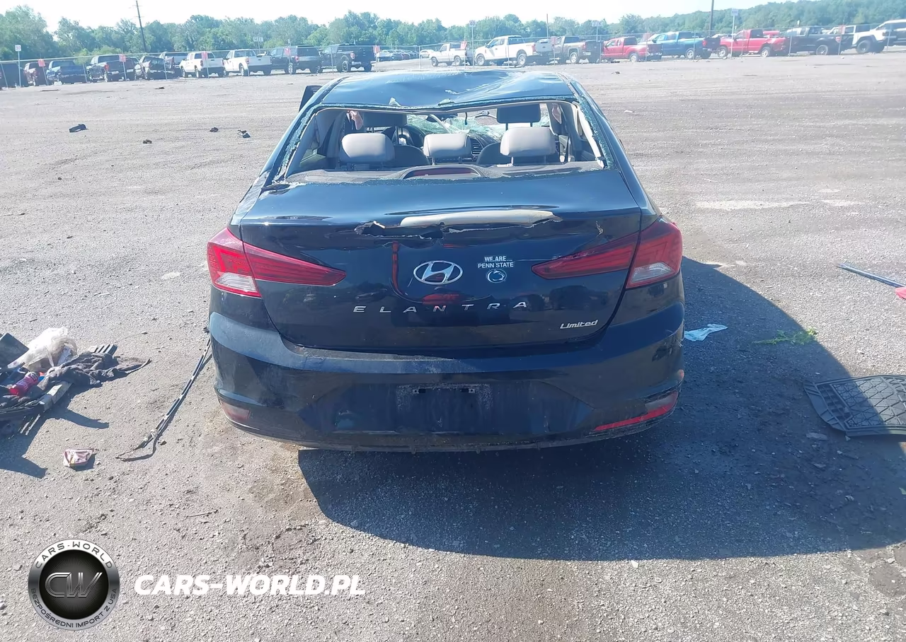 2019 Hyundai Elantra Limited VIN:KMHD84LF3KU809128 - 15