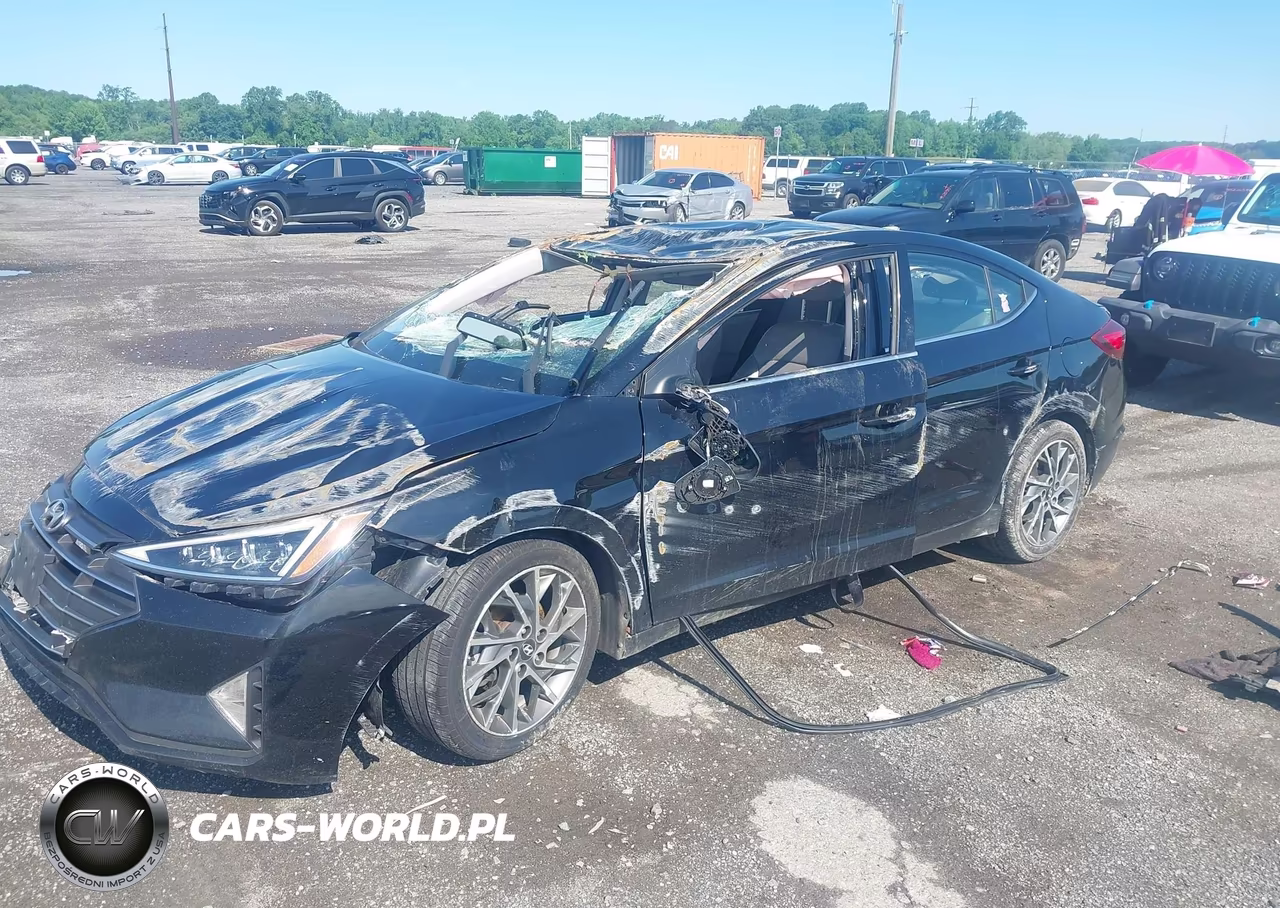 2019 Hyundai Elantra Limited VIN:KMHD84LF3KU809128 - 2