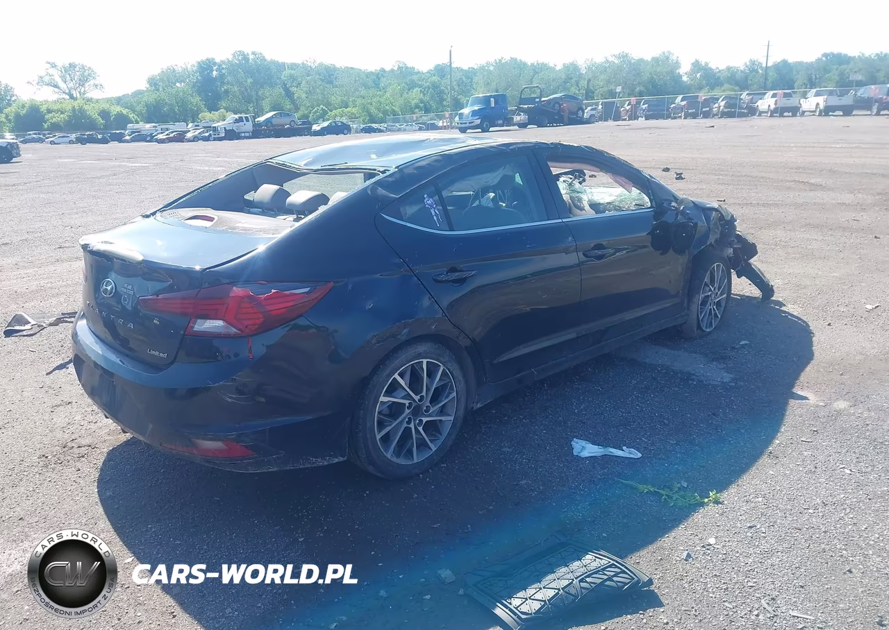 2019 Hyundai Elantra Limited VIN:KMHD84LF3KU809128 - 4
