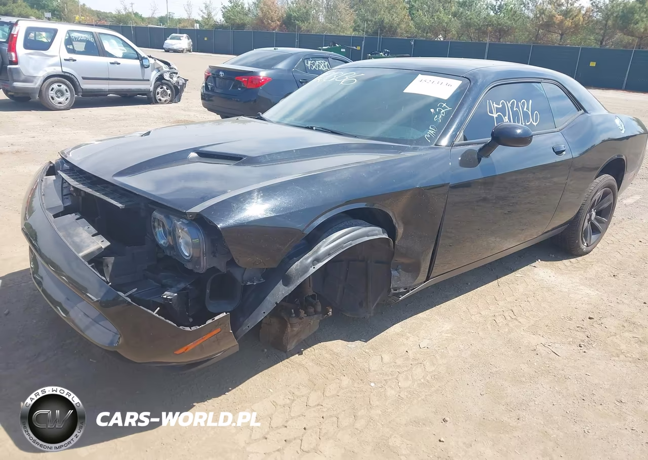 2017 Dodge Challenger Sxt VIN:2C3CDZAG7HH550602 - 2
