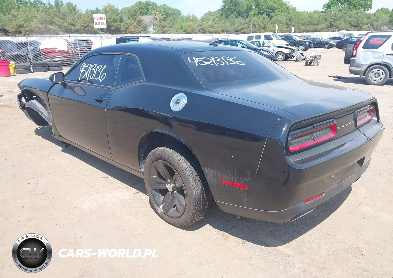 2017 Dodge Challenger Sxt VIN:2C3CDZAG7HH550602 - 3