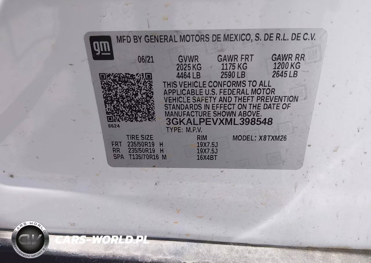 2021 GMC Terrain Fwd Slt VIN:3GKALPEVXML398548 - 9