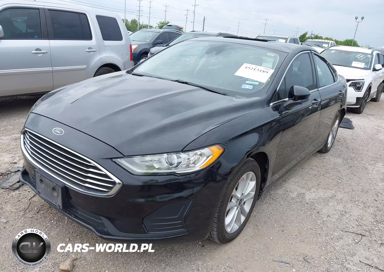 2019 Ford Fusion Se VIN:3FA6P0HDXKR198429 - 2