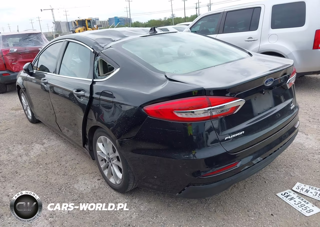 2019 Ford Fusion Se VIN:3FA6P0HDXKR198429 - 3