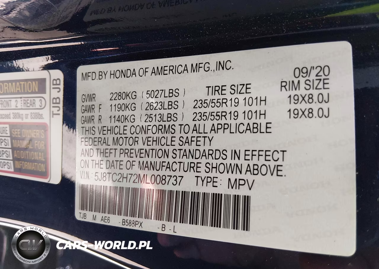 2021 Acura Rdx Advance Package-Pmc Edition VIN:5J8TC2H72ML008737 - 9