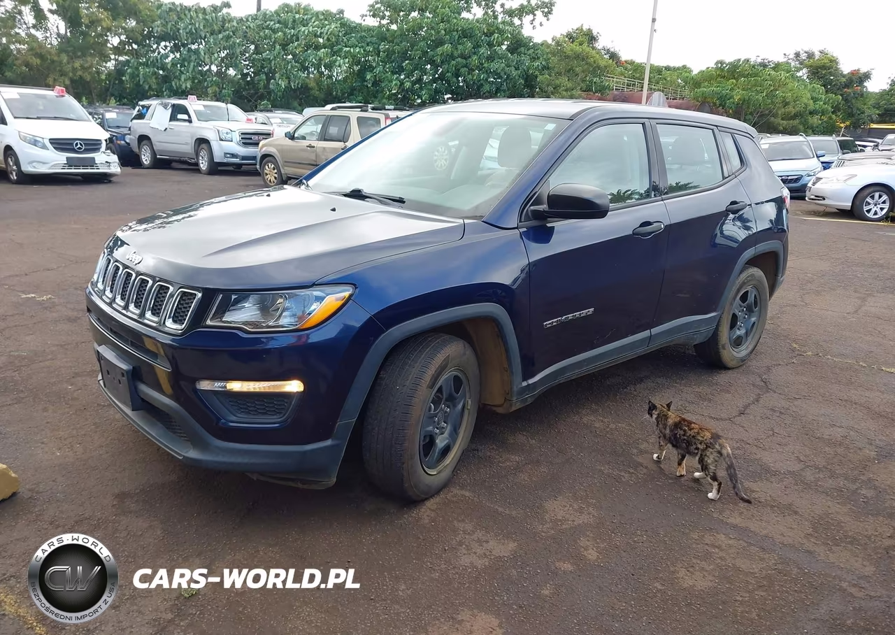 2019 Jeep Compass Sport Fwd VIN:3C4NJCAB0KT638811 - 2