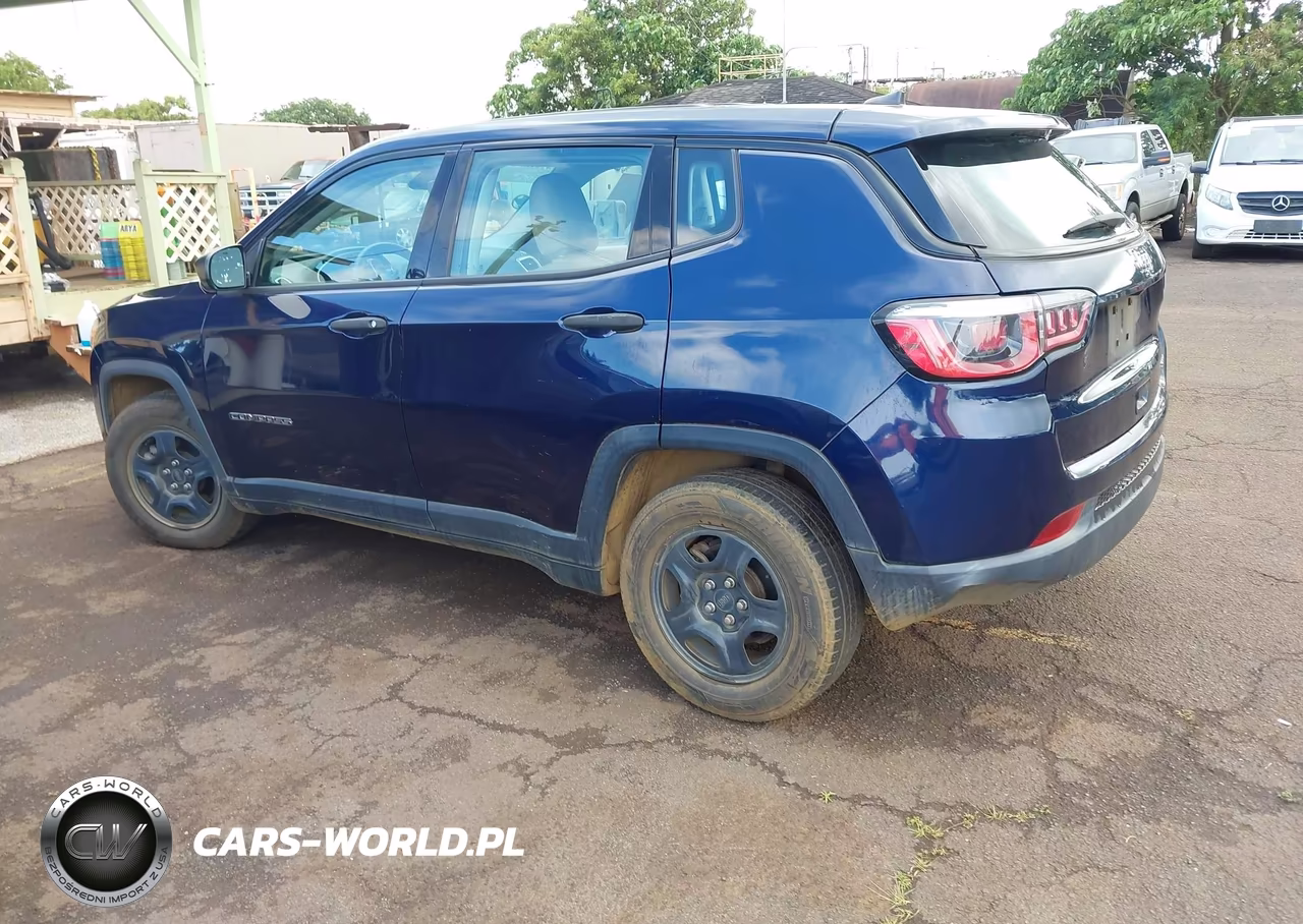 2019 Jeep Compass Sport Fwd VIN:3C4NJCAB0KT638811 - 3