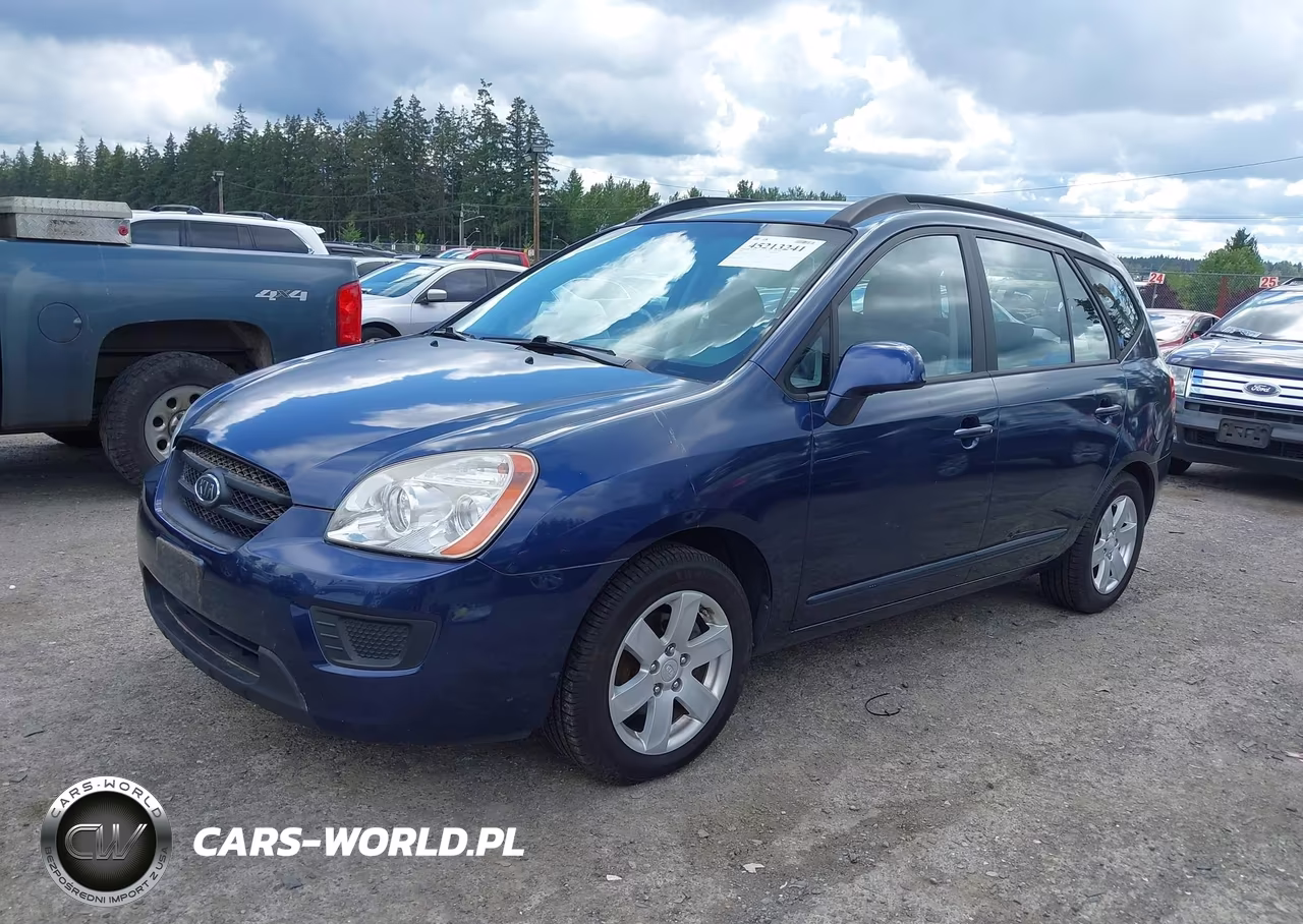 2008 Kia Rondo Lx VIN:KNAFG525X87174931 - 2