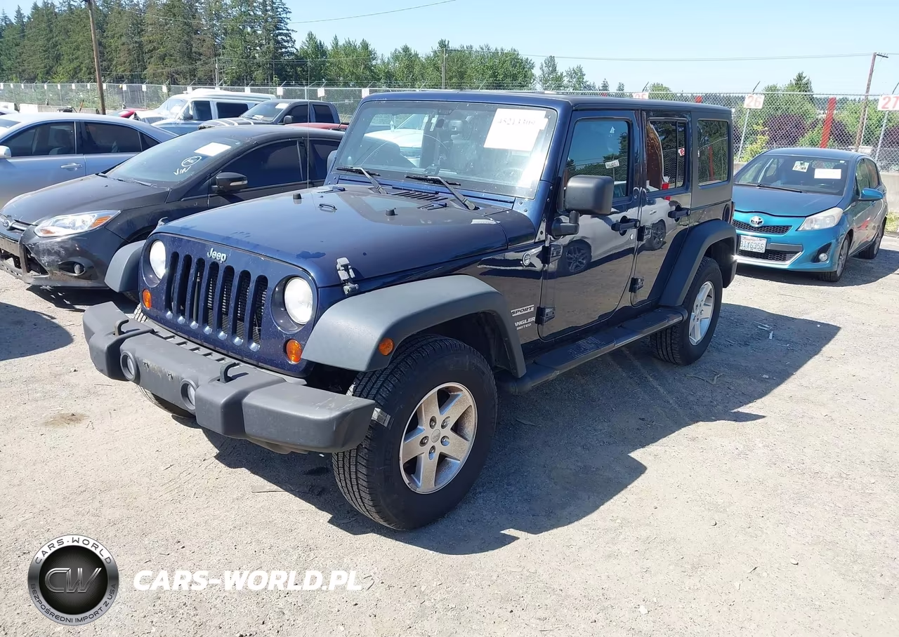 2013 Jeep Wrangler Unlimited Sport VIN:1C4HJWDG0DL623195 - 2