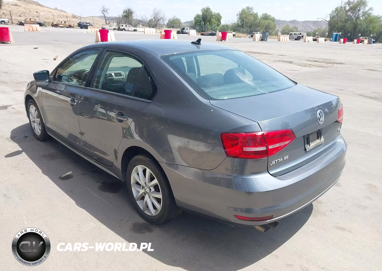 2015 Volkswagen Jetta 1.8T Se VIN:3VWD17AJXFM260519 - 3