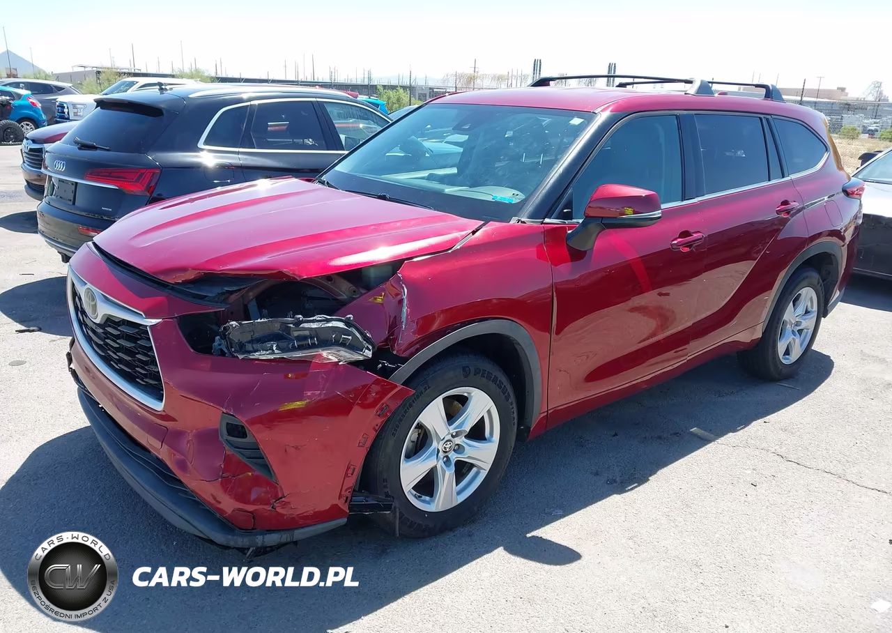 2021 Toyota Highlander Le VIN:5TDZZRAH2MS044302 - 2