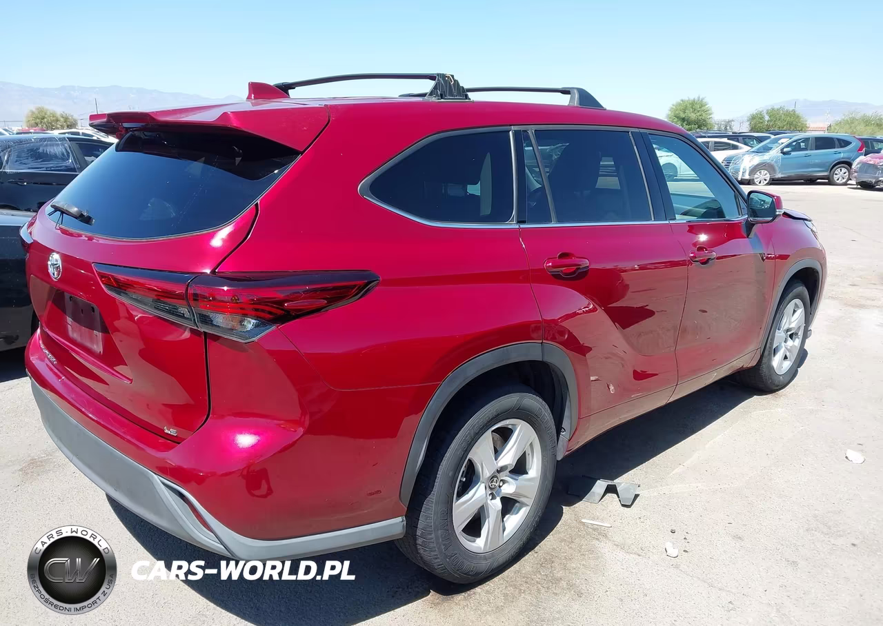 2021 Toyota Highlander Le VIN:5TDZZRAH2MS044302 - 4