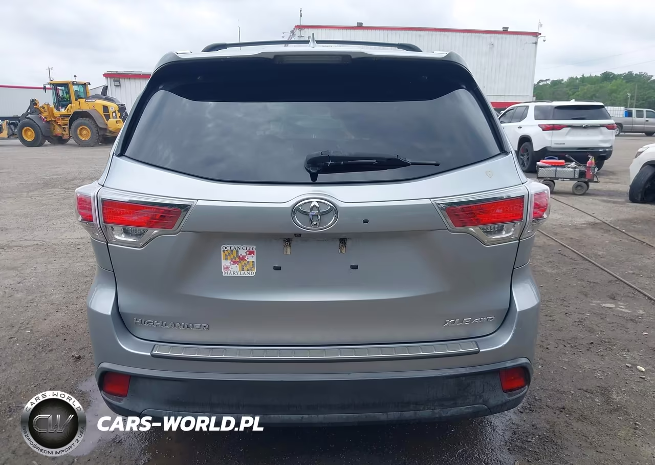 2016 Toyota Highlander Xle V6 VIN:5TDJKRFH8GS255616 - 16