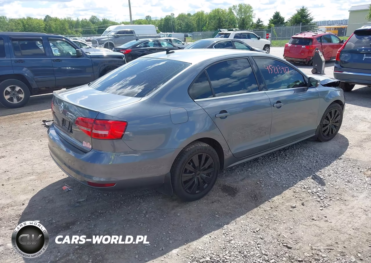 2015 Volkswagen Jetta 1.8T Sel VIN:3VWL17AJ8FM292719 - 4
