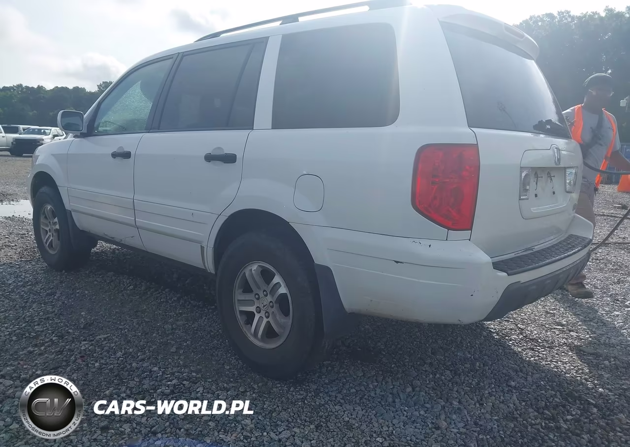 2003 Honda Pilot Ex-L VIN:2HKYF185X3H592120 - 3