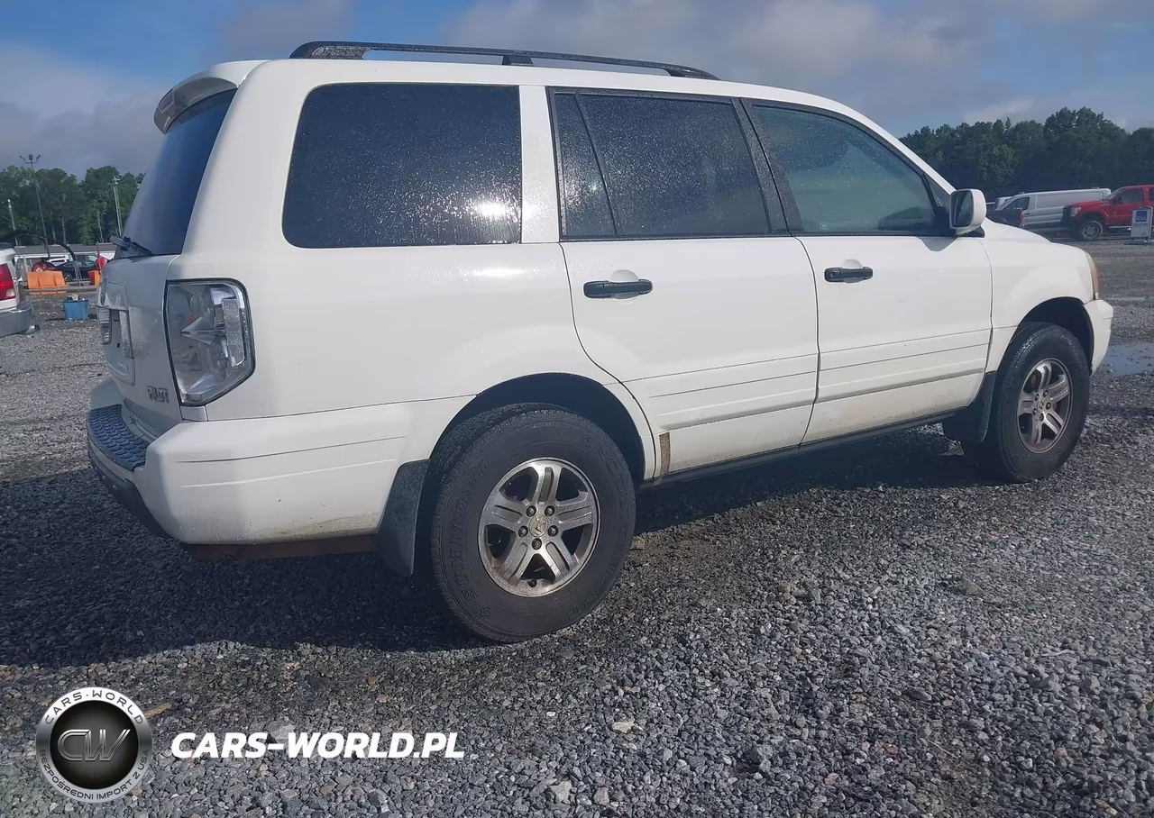 2003 Honda Pilot Ex-L VIN:2HKYF185X3H592120 - 4