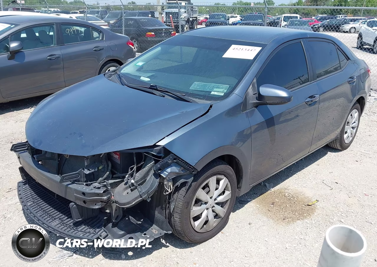 2014 Toyota Corolla Le VIN:5YFBURHE2EP137391 - 2