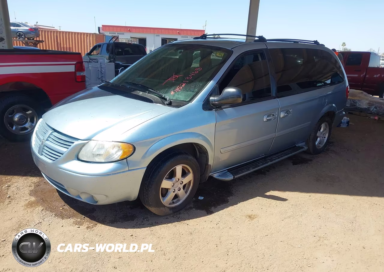 2005 Dodge Grand Caravan Sxt VIN:2D4GP44L45R525875 - 2
