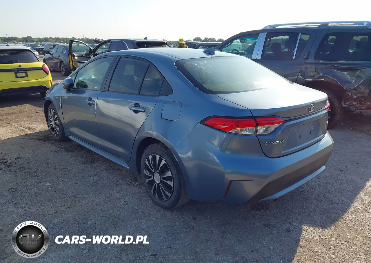 2020 Toyota Corolla Le VIN:JTDEPRAEXLJ113064 - 3