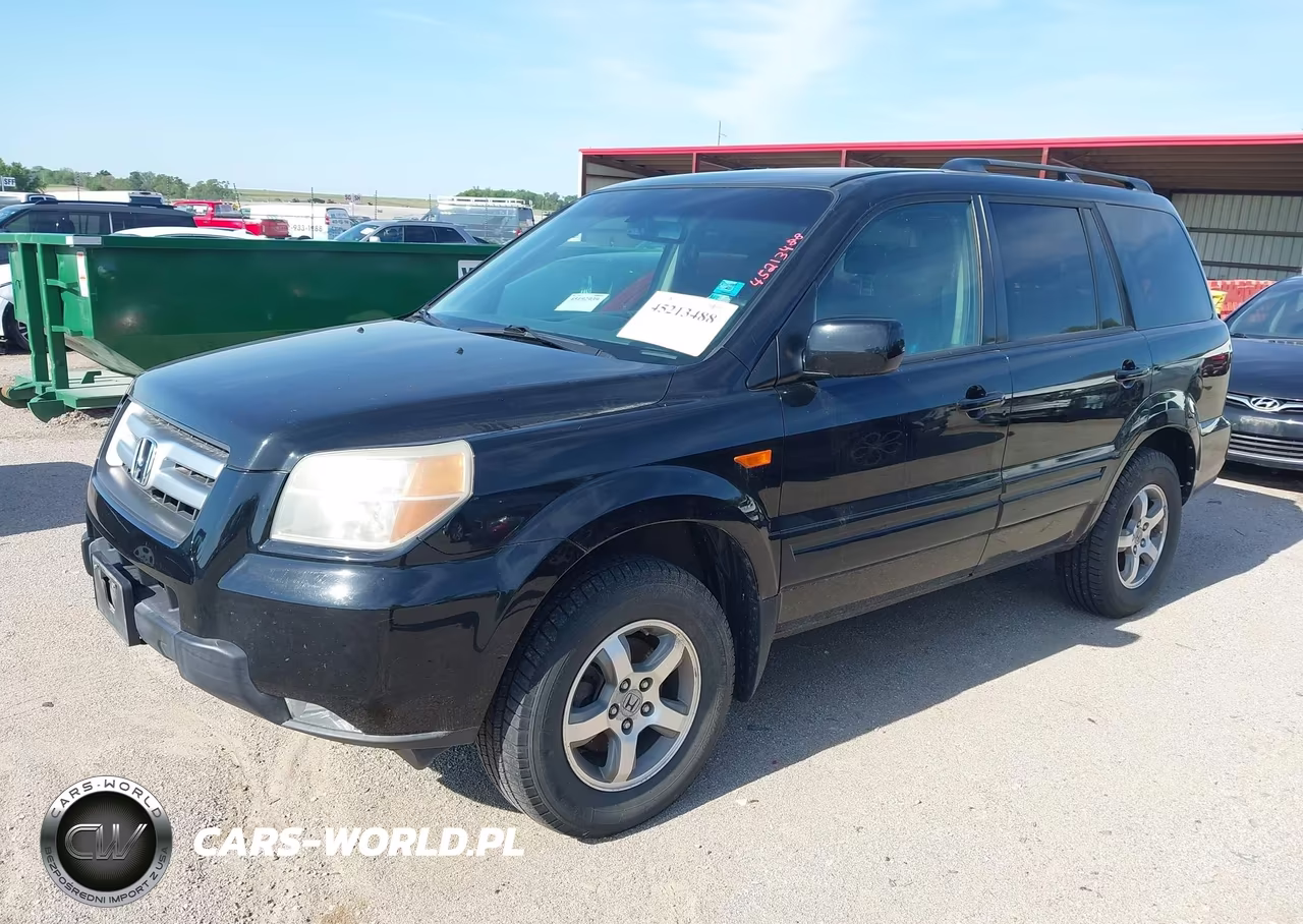 2007 Honda Pilot Ex-L VIN:5FNYF18567B014567 - 2