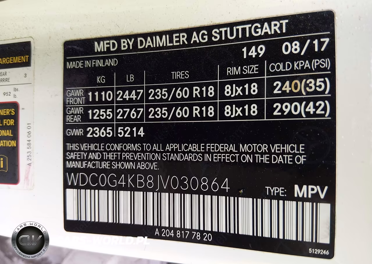 2018 Mercedes-Benz Glc 300 4Matic VIN:WDC0G4KB8JV030864 - 9