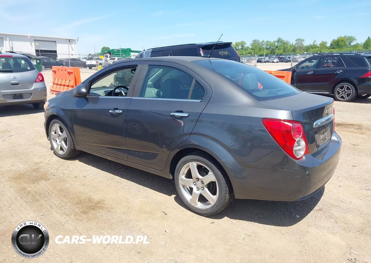 2012 Chevrolet Sonic 1Lz VIN:1G1JF5SB1C4216427 - 3