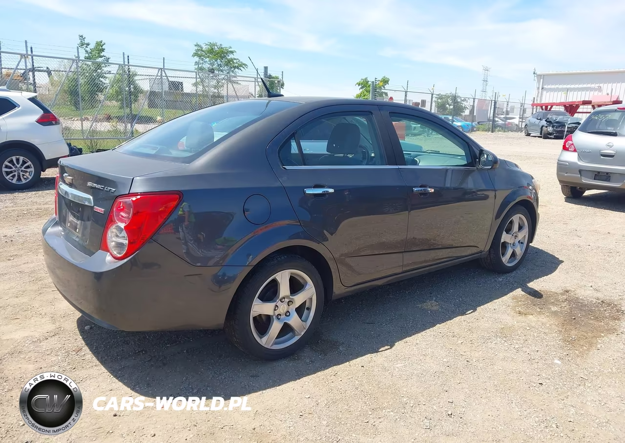 2012 Chevrolet Sonic 1Lz VIN:1G1JF5SB1C4216427 - 4