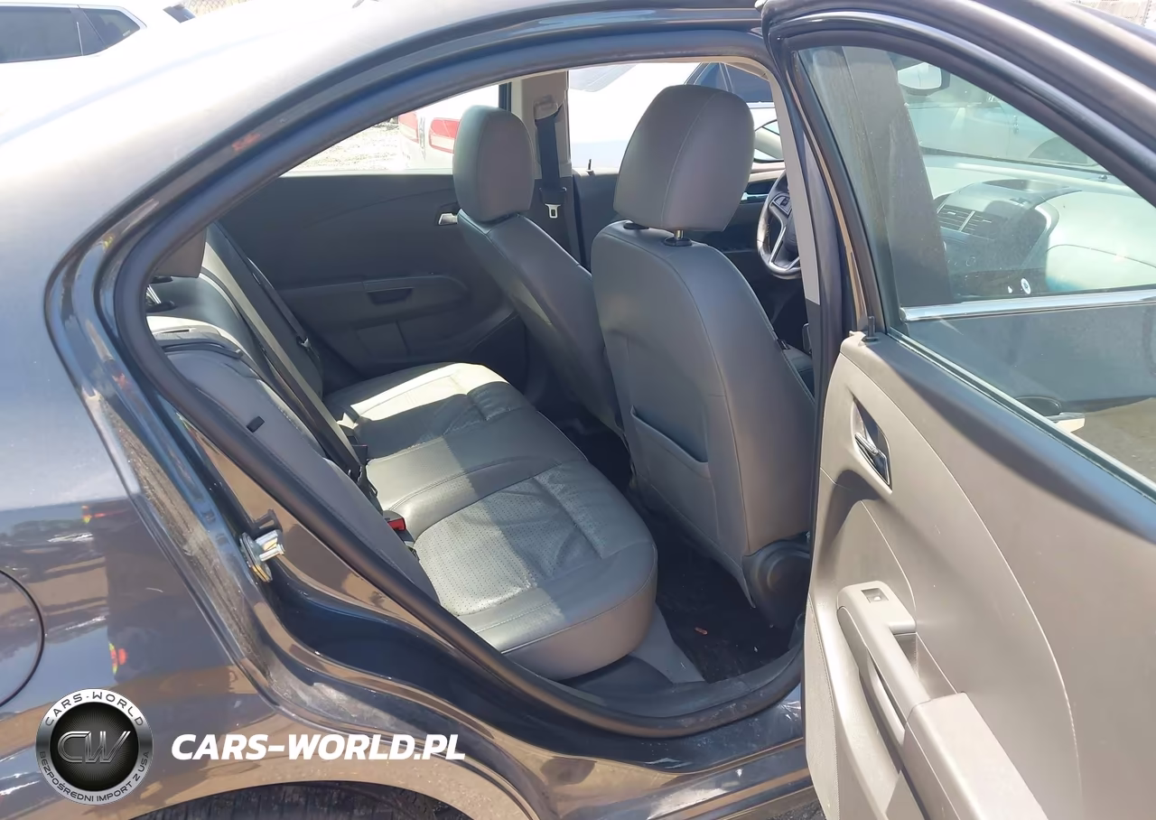 2012 Chevrolet Sonic 1Lz VIN:1G1JF5SB1C4216427 - 8