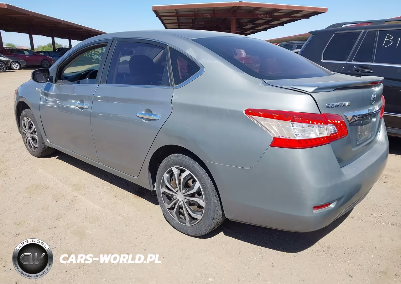 2014 Nissan Sentra Sv VIN:3N1AB7AP8EL655846 - 3