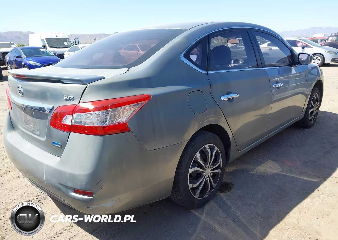 2014 Nissan Sentra Sv VIN:3N1AB7AP8EL655846 - 4