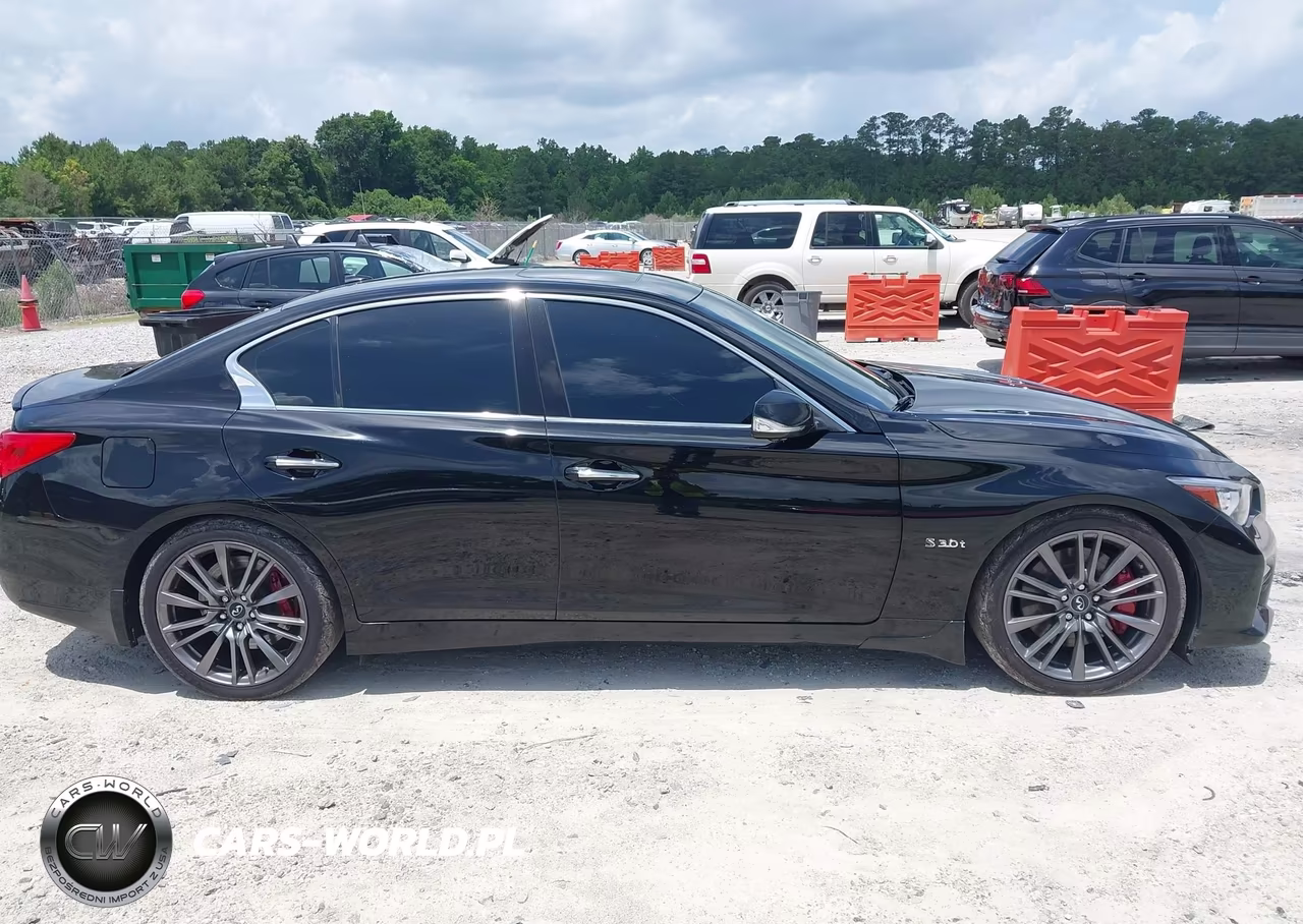 2017 Infiniti Q50 3.0T Red Sport 400 VIN:JN1FV7AP1HM851151 - 13