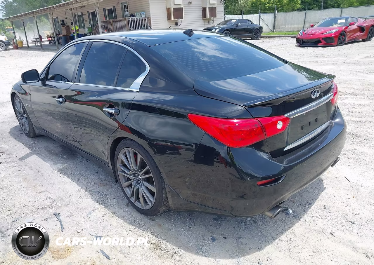 2017 Infiniti Q50 3.0T Red Sport 400 VIN:JN1FV7AP1HM851151 - 3