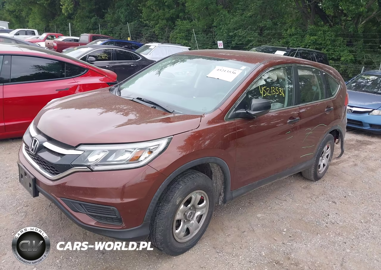 2015 Honda Cr-V Lx VIN:2HKRM4H33FH702116 - 2