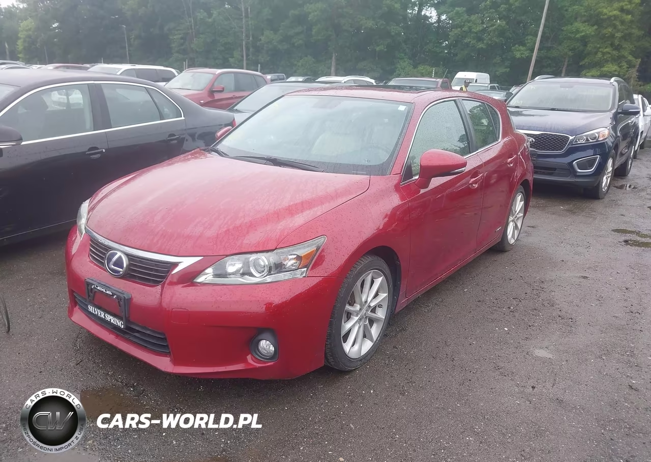 2012 Lexus Ct 200H Premium VIN:JTHKD5BH5C2091397 - 2