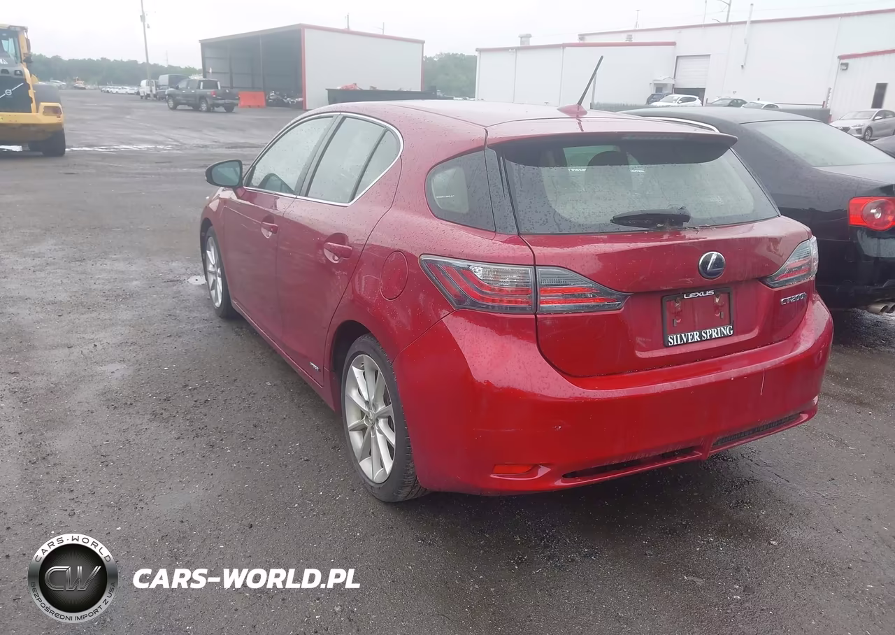 2012 Lexus Ct 200H Premium VIN:JTHKD5BH5C2091397 - 3